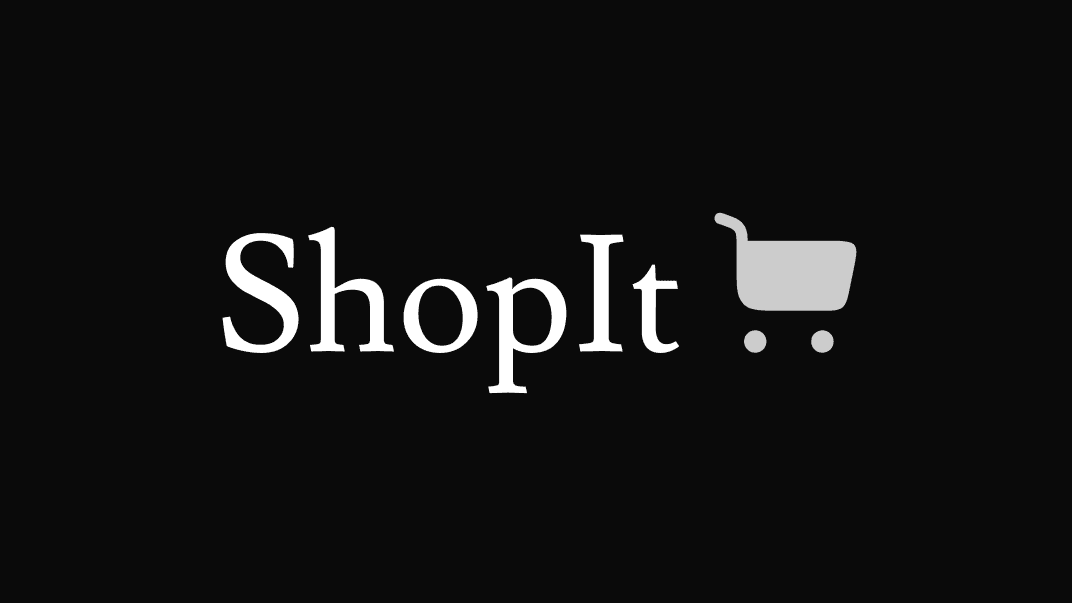 ShopIt UI Design